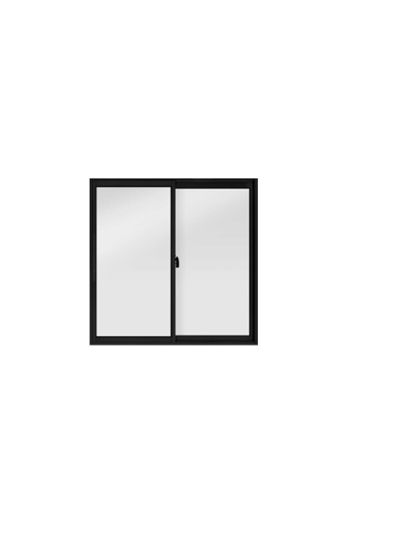 Janela Alumínio Preta